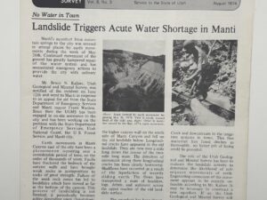 Utah Geological & Mineral Survey Quarterly Review Vol 8 No 3 August 1974