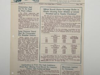 The Messenger: No. 17, May 1957