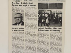 The Mormon Explorer Vol 1 No 4 august 27, 1963