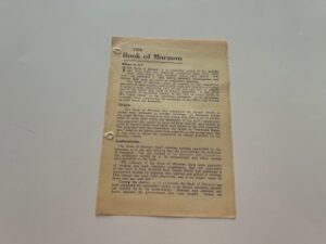 The Book of Mormon: Centennial Series #15- John A. Widtsoe