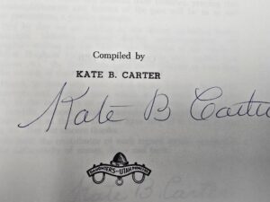 Our Pioneer Heritage Vol. 13 — Kate B. Carter — Hardcover from DUP [Daughters of the Utah Pioneers] — SIGNED BY KATE B. CARTER