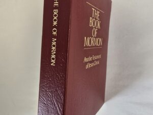 2003 — The Book of Mormon — Pocket / Military Edition — Red Bendble Soft-Vinyl Binding
