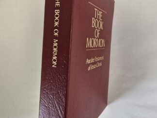 2003 --- The Book of Mormon --- Pocket / Military Edition --- Red Bendble Soft-Vinyl Binding