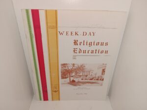 3 Issues of Week-Day Religious Education for the Year of 1938
