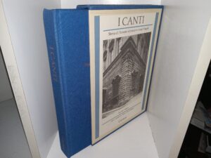 I Canti: Storia di Firenze Attracerso i Suoi Angoli (Italian: The Songs: History of Florence Through Its Corners) (1984) ~ by Robet Ciabani, Presentation of Alessandro Parronchi
