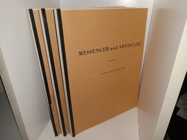 Messenger and Advocate 3 Vol. Set (Unknown Publishing Date) ~ Unknown Author