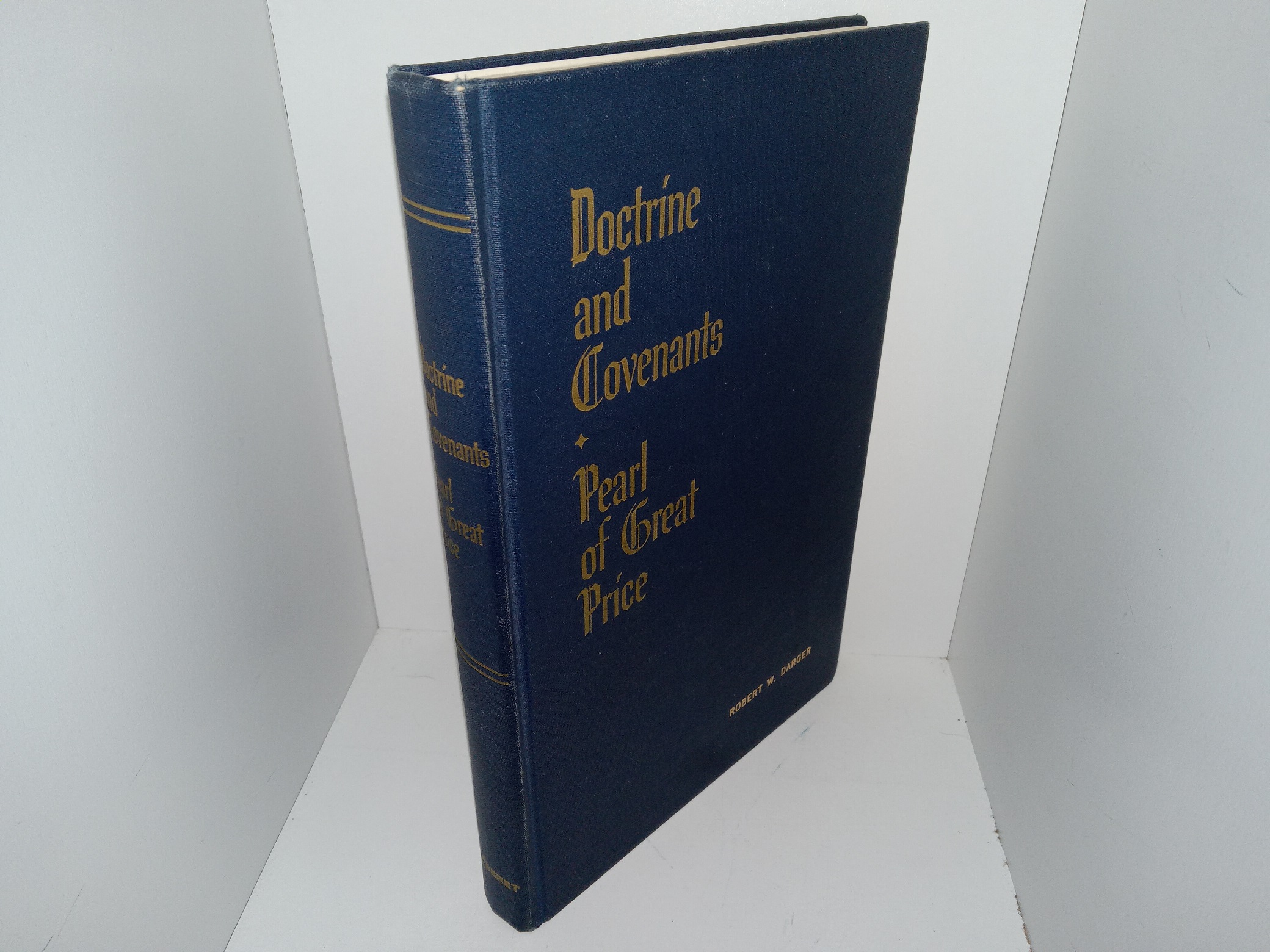 LDS, Double Combination (D&C & Pearl of Great Price) with a Pamphlet Titled The Pearl of Great Price: Joseph Smith—Vision of the Celestial Kingdom/Joseph F. Smith—Vision of the Redemption of the Dead (1967)