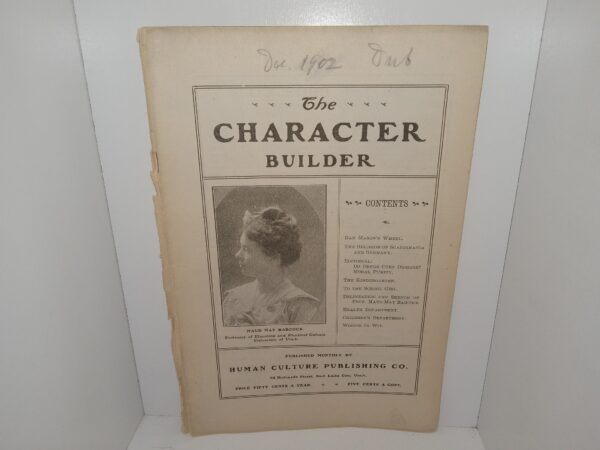 The Character Builder: Vol. 3, No. 8, December, 1902 (1902)