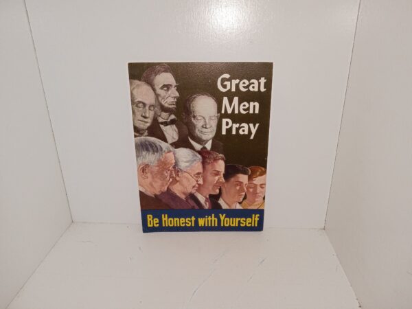 Great Men Pray: Be Honest With Yourself (Card) (1956)