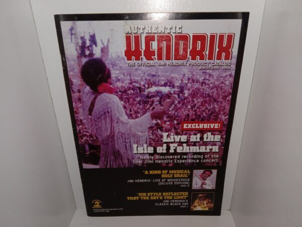 Authentic Hendrix: The Official Jimi Hendrix Product Catalog: Winter, 2005 – 2006 (Magazine) (2005)