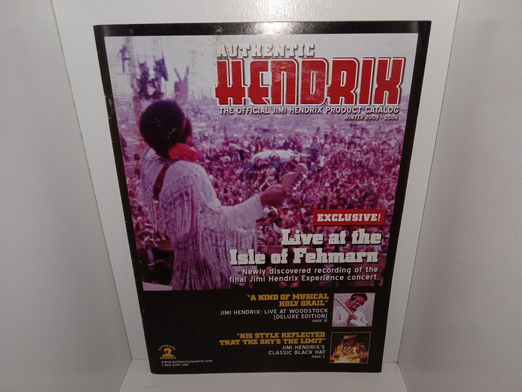 Authentic Hendrix The Official Jimi Hendrix Product Catalog Winter