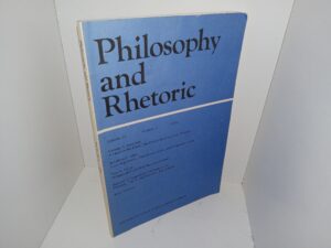 Philosophy and Rhetoric: Vol. 25, No. 1, 1992 (1992)