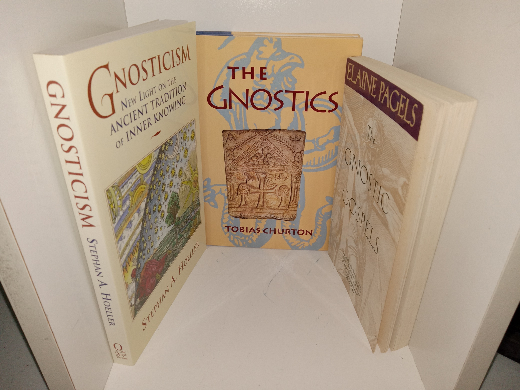 3 Books on Gnosticism: Gnosticism: New Light on the Ancient Tradition of Inner Knowing / The Gnostics / The Gnostic Gospels (See Details)