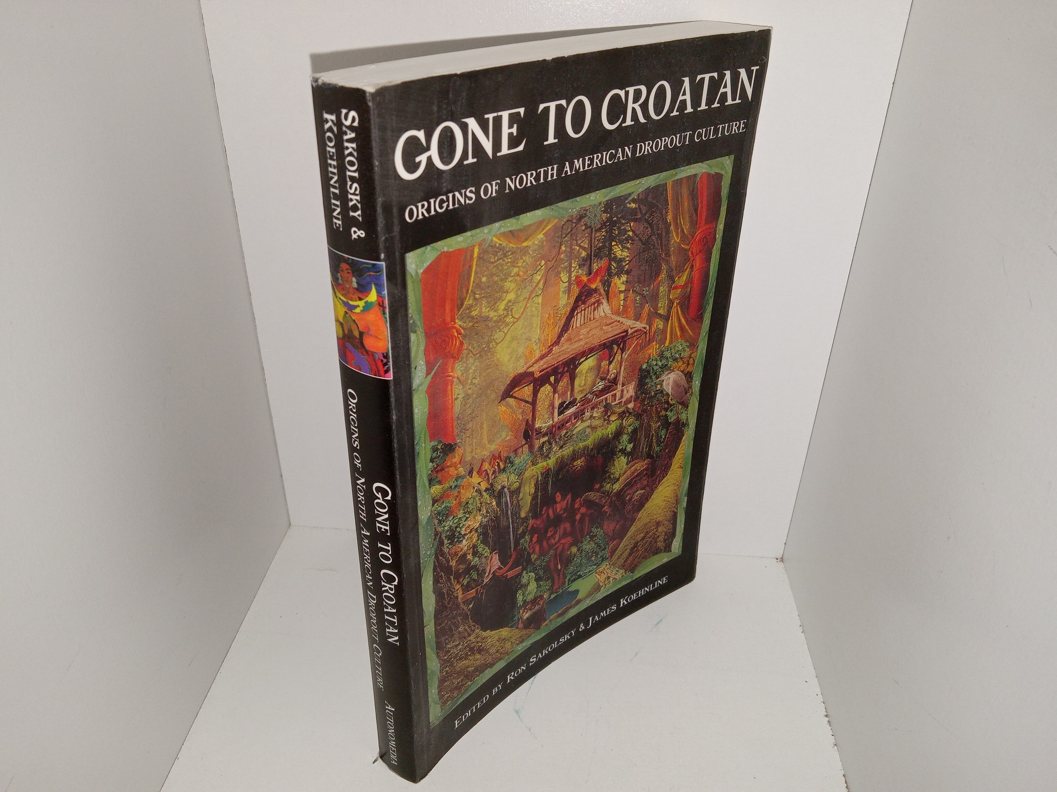 Gone to Croatan: Origins of North American Dropout Culture (1993) ~ Edited by Ron Sakolsy, and James Koehnline