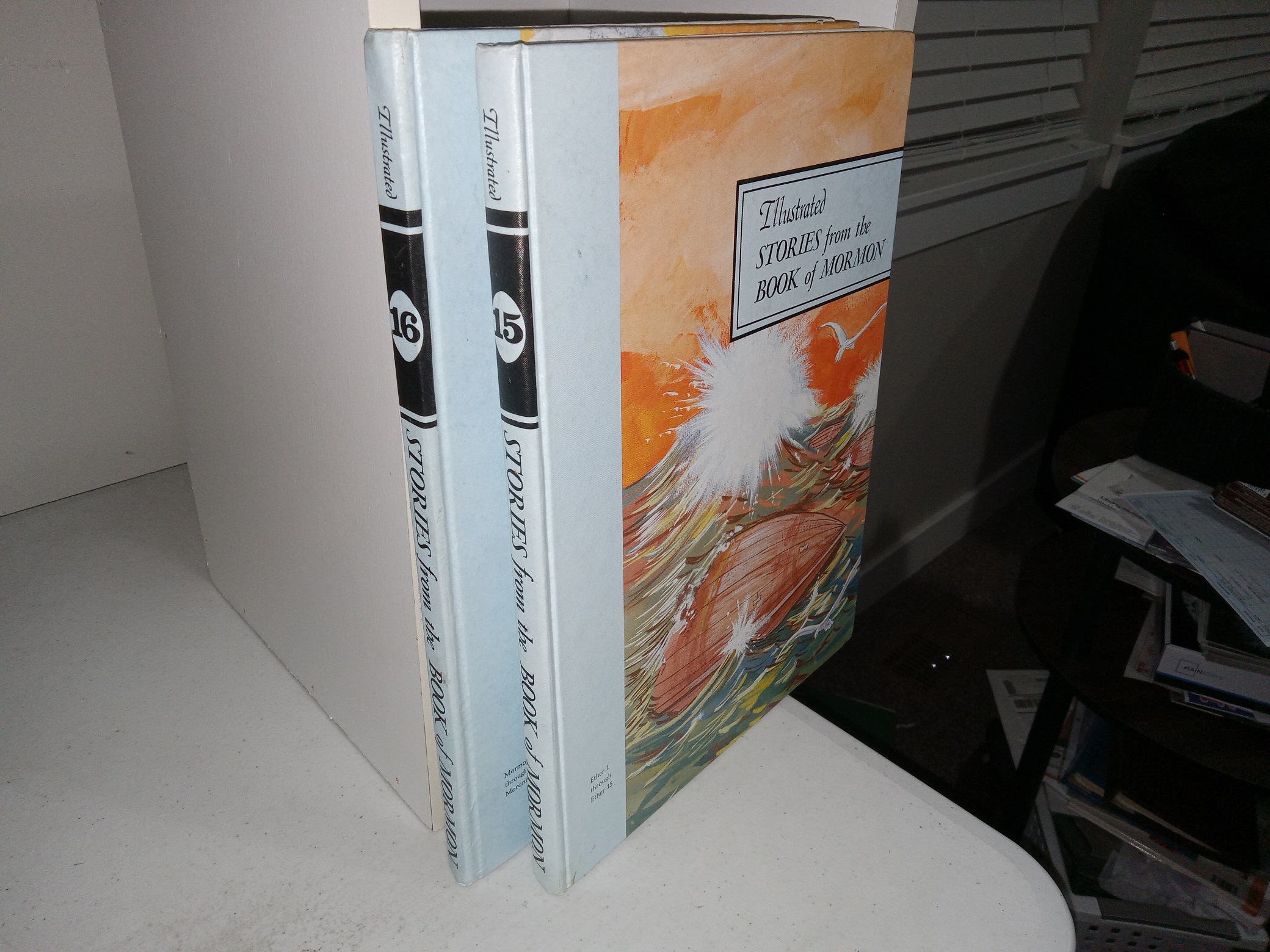 Illustrated Stories from the Book of Mormon Vols. 15 & 16 (1972) ~ Edited by Dr. Clinton F. Larson