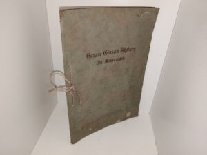 Horace Gibson Whitney: in Memoriam (1920)