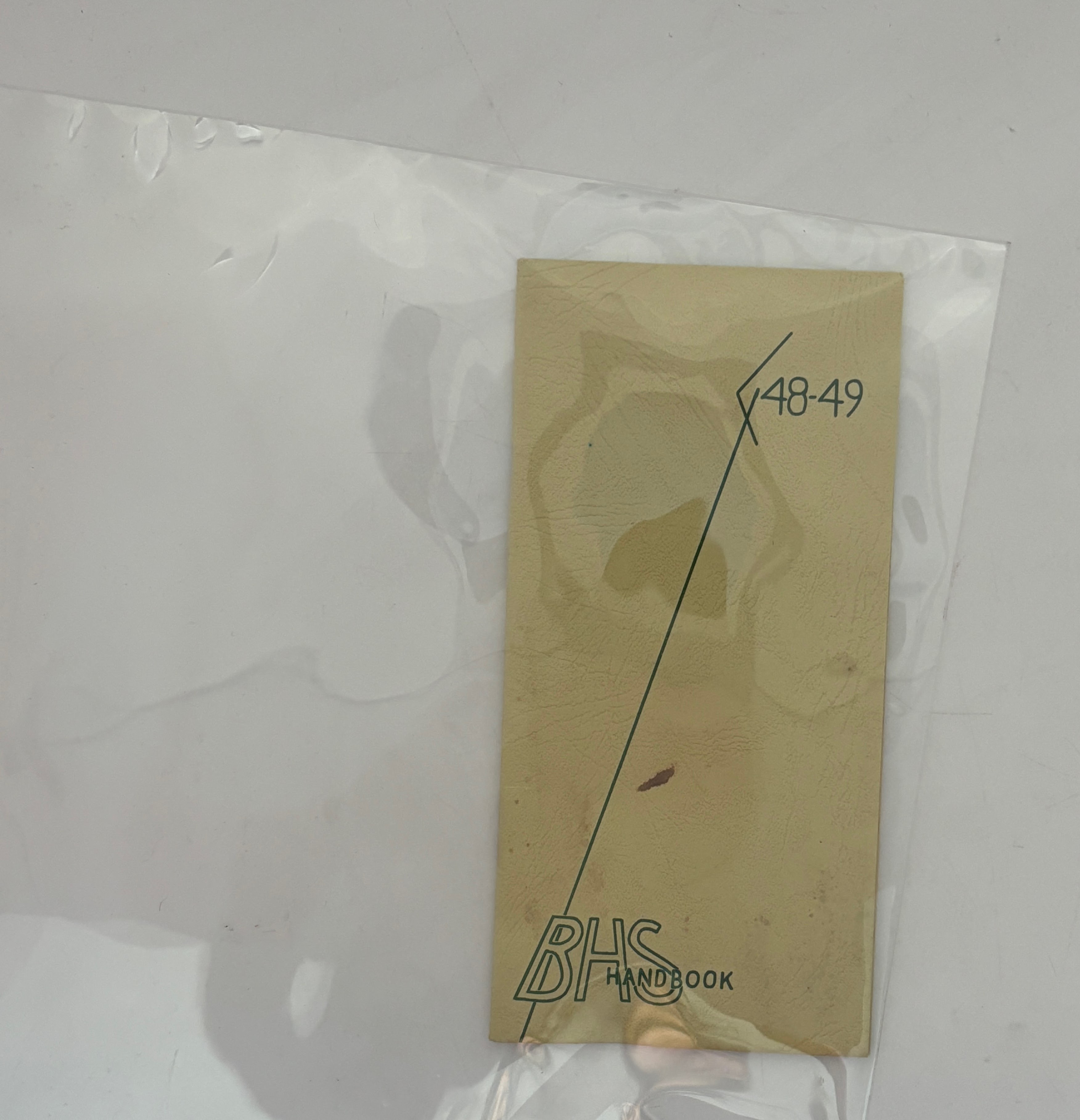 Burley Senior High School Handbook – 1948-1949 Compiled by Quill and Scroll