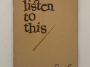 Listen to This (1922) By Coleman Cox