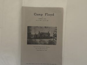 Camp Floyd, Utah historical pamphlet