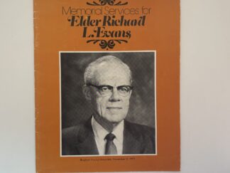 Memorial Services for Elder Richard L. Evans - November 2, 1971