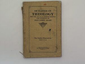 Outlines in Theology for use in LDS Church Schools November, 1917