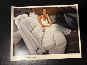 1976 Lincoln Continental Dove Grey Versailles Cloth interior photo