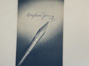 Brigham Young Statue Presentation – 1950