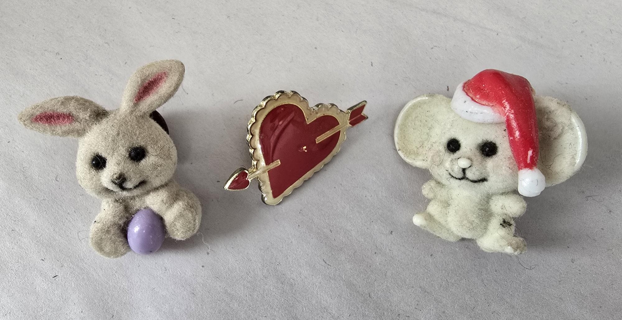 3 Pins: 1 for Christmas, 1 for Easter, and 1 for Valentine’s Day