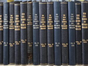 Utah Genealogical & Historical Magazine — 1910-1940 — Volumes 1 – 30 — 30 Volume Set