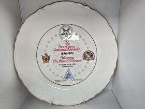 Art of Living Centennial Assembly 1876-1976 Honoring The Stars of Tomorrow — PLATE — September 26-30, 1976 Cleveland, Ohio