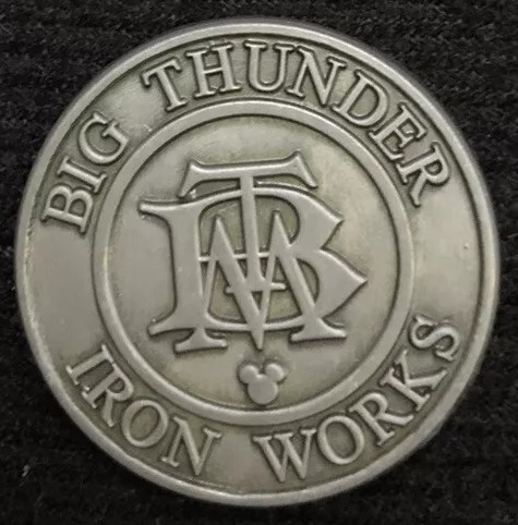 Big Thunder Iron Works Pin — Disneyland Pin