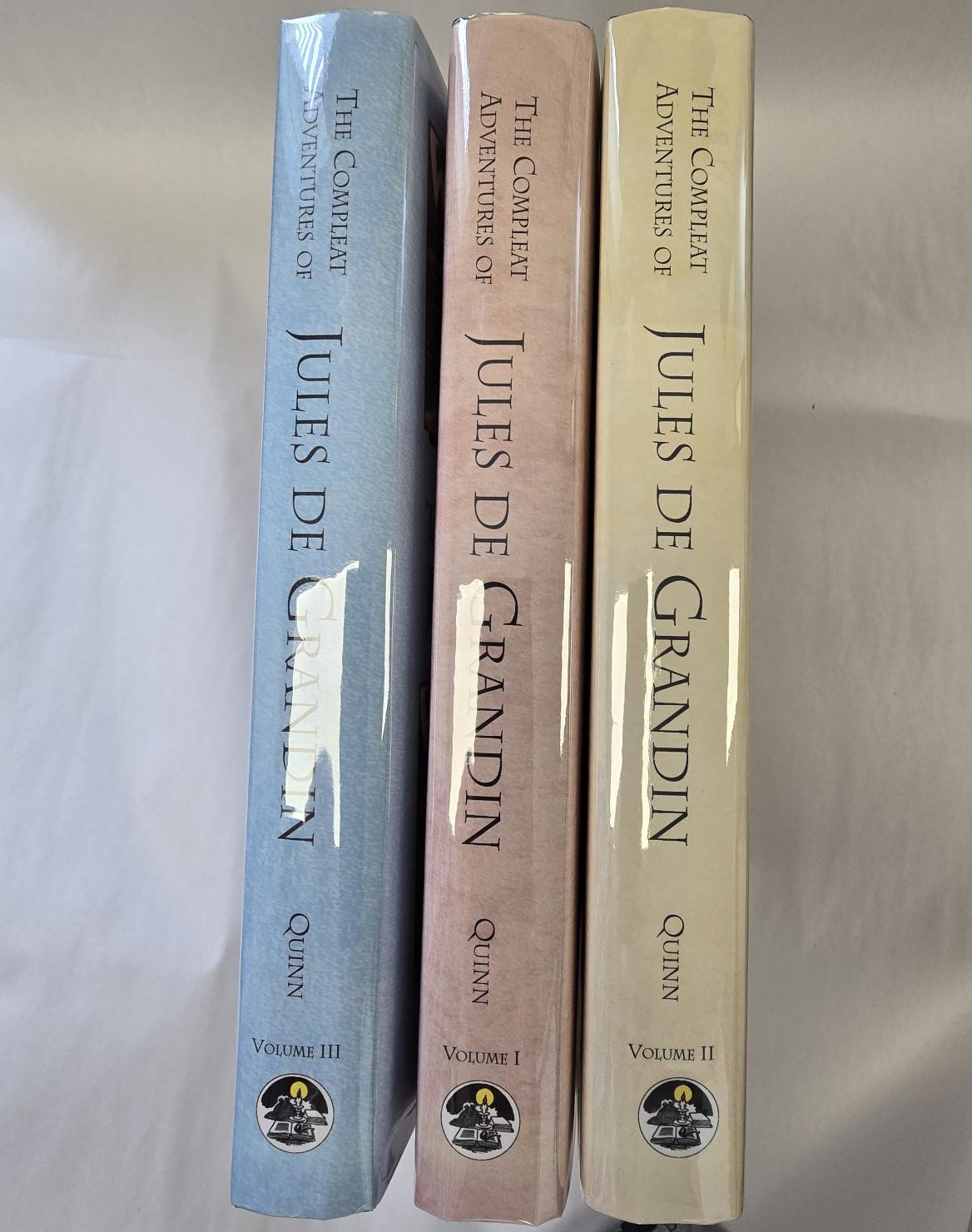 Compleat Adventures of Jules De Grandin — Seabury Quinn — 3 Volume Set