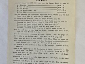 Single Sheet [Broadside] — A Few Interesting Book of Mormon References