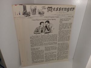 6 Issues of The Messenger from 1957 (See Details)