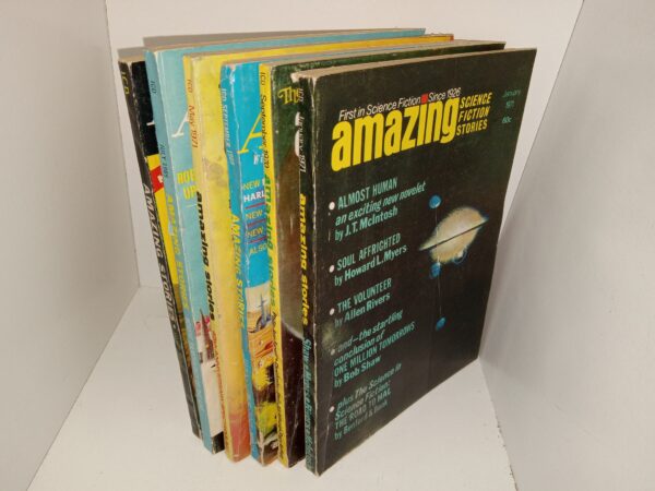 6 Assorted Issues of Amazing Science Fiction Stories Magazine (See Details)
