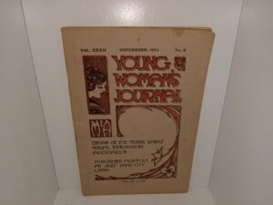 Young Woman’s Journal: vol. 32, No. 9, September, 1921 (1921)