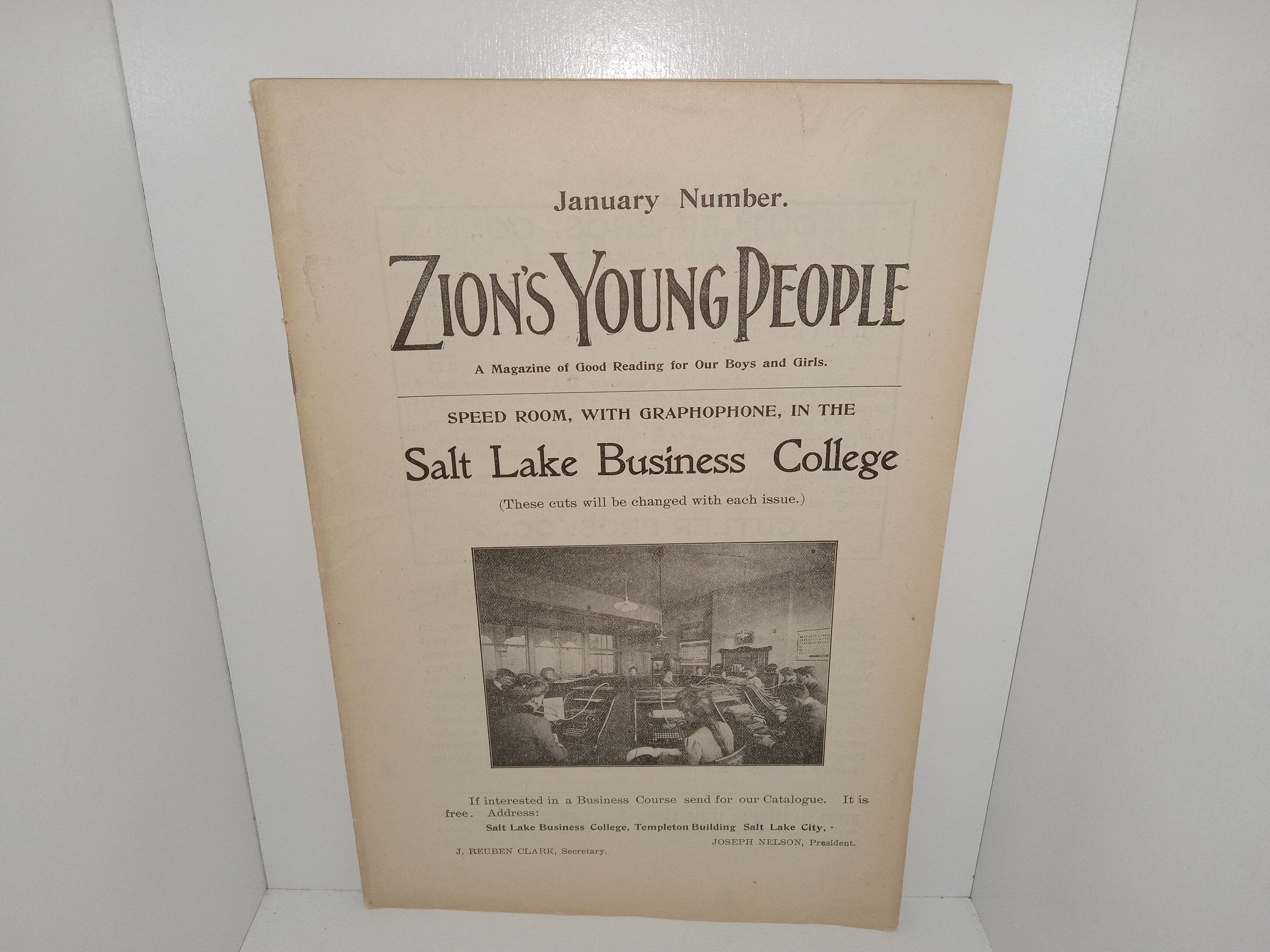 Zion’s young People: A Magazine of Good Reading for Our Boys and Girls: Vol. 2, No. 9, Salt Lake City, Utah, January, 1902 (1902)