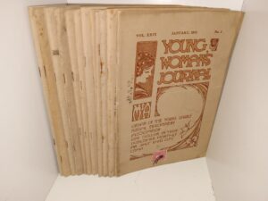 Young Woman’s Journal Complete Set for the Year of 1918