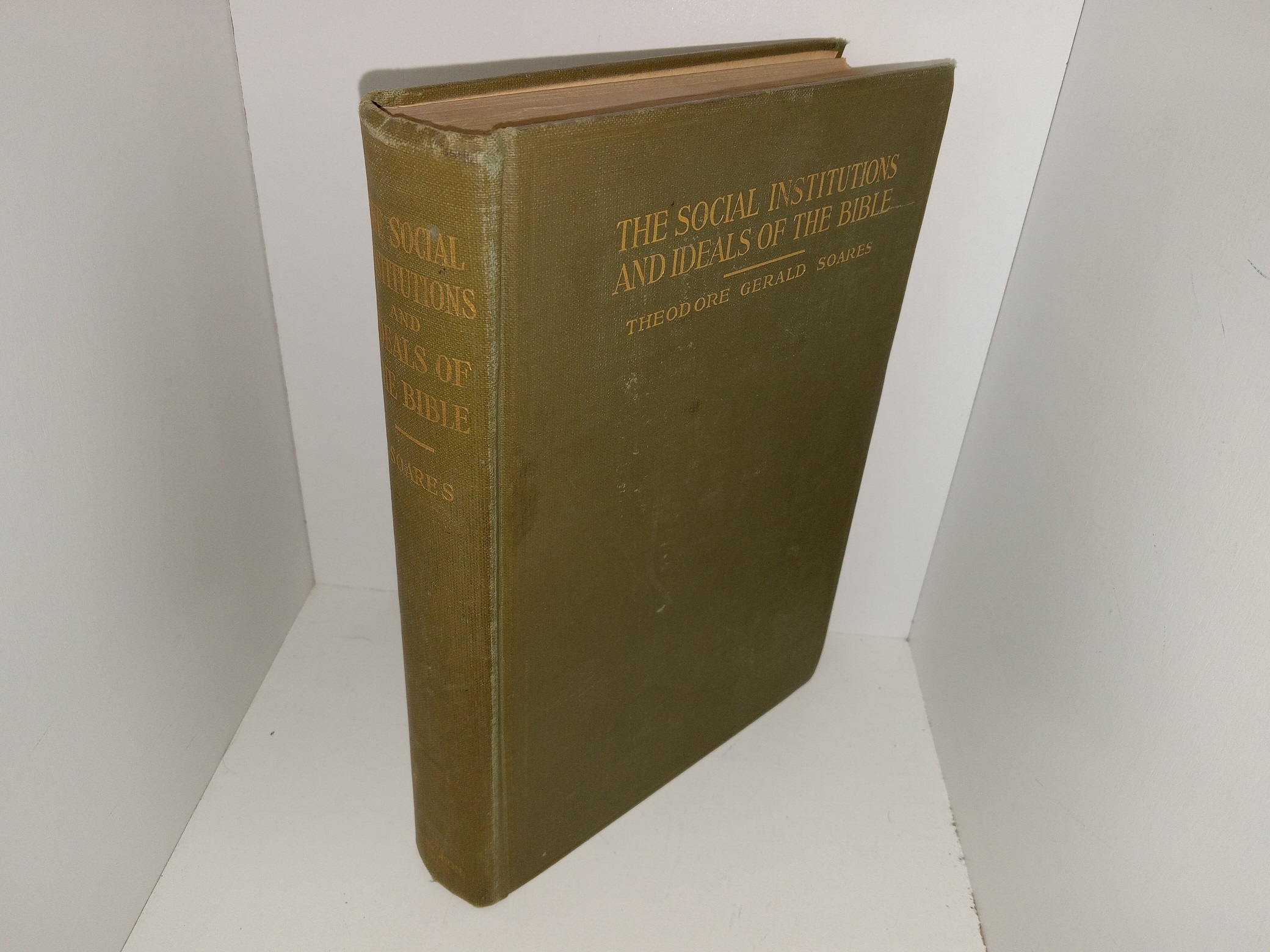 The Social Institutions and Ideals of the Bible (1916) ~ by Theodore Gerald Soares