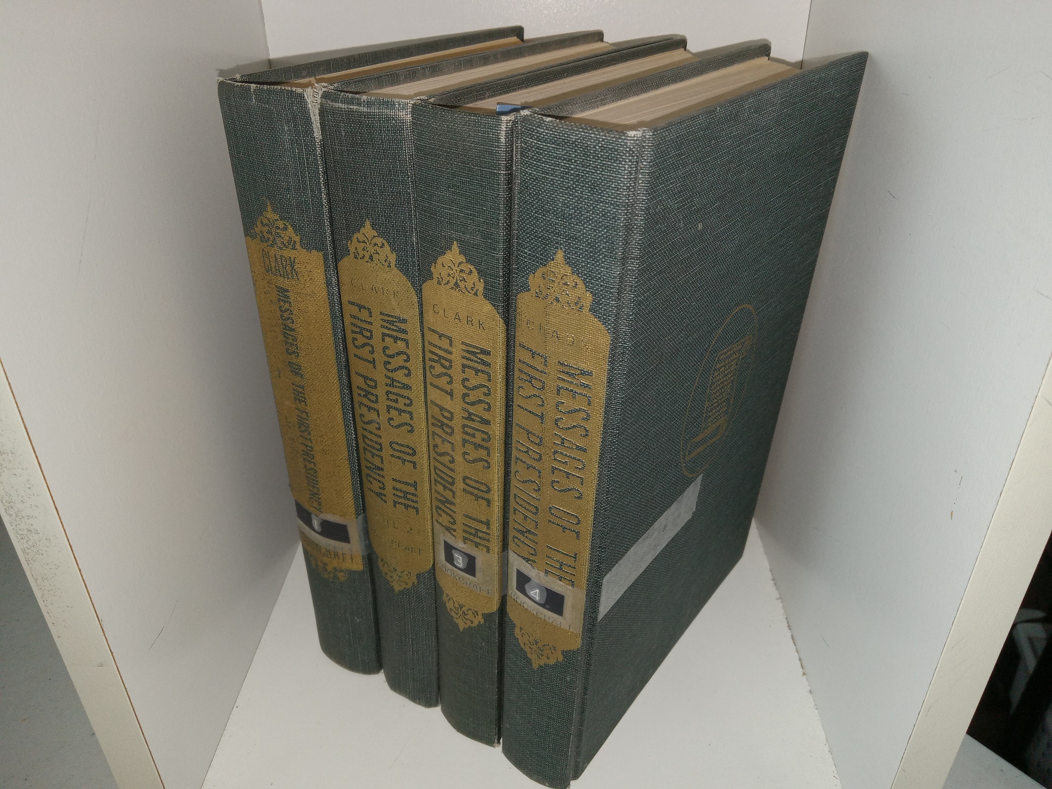 Messages of the First Presidency Vols. 1-4 (1965-1970) ~ by James R. Clark