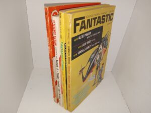 4 Sci-Fi/Fantasy Periodicals: Fantastic: Vol. 18, No. 6 / Fantastic Stories: Vol. 19, No. 3 / Worlds of if: Science Fiction: Vol. 19, No. 9, Issue 142 / Science Fantasy: No. 2, Fall 1970 (See Details)