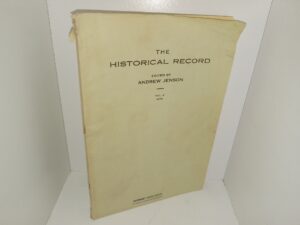 The Historical Record: Vol. 9, 1890 (1890) ~ Edited by Andrew Jenson