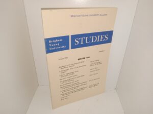 Brigham young University Studies: Vol. 7, No. 2, Winter 1966 (1966)