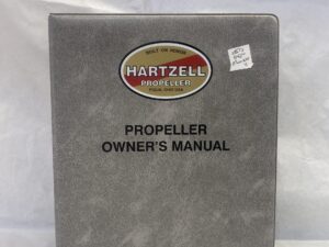 Propeller Owner’s Manual – Hartzell Propeller – Spiral Bound – 2024