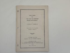 Study Outline for the Book of Mormon (1954)
