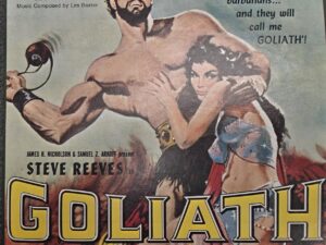 Goliath and the Barbarians — Vinyl Record Album — Original Motion Picture Soundtrack