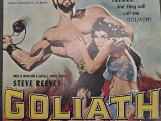 Goliath and the Barbarians — Vinyl Record Album — Original Motion Picture Soundtrack