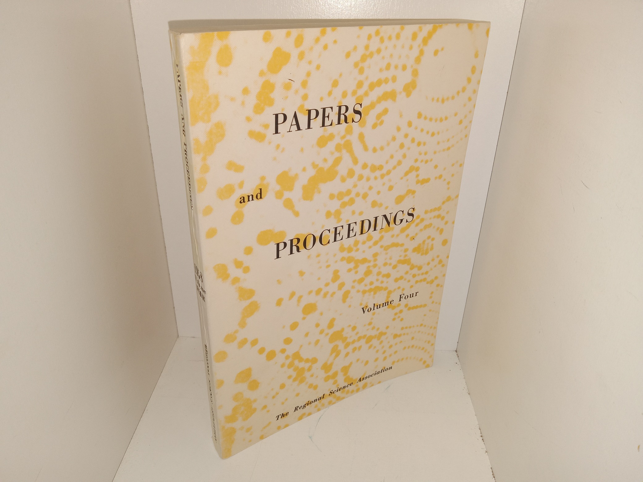 Papers and Proceedings: Vol. 4 (Signed by LDS Historian Leonard J. Arrington) (1958) ~ Edited by Gerald A. P. Carrothers