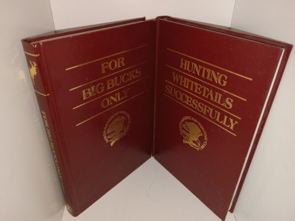 2 North American Hunting Club Books: For Big Bucks only / Hunting Whitetails Successfully (See Details)