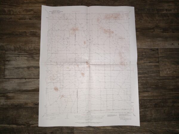 Map of Shadow Mountains, California (21"x17") (1937) ~ Unknown Cartographer